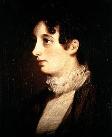 Portrait the Laura Moubray. a John Constable