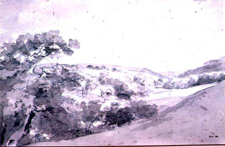 Chatsworth Park a John Constable