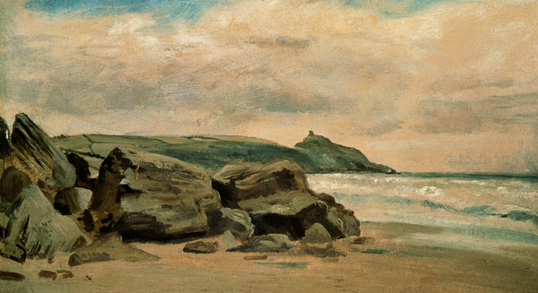 Coastal Scene a John Constable