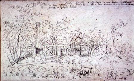 Cottage at East Bergholt a John Constable