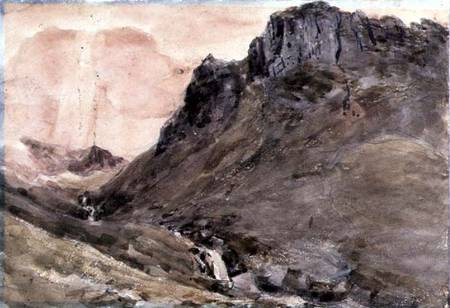 Eagle Crag, Borrowdale a John Constable