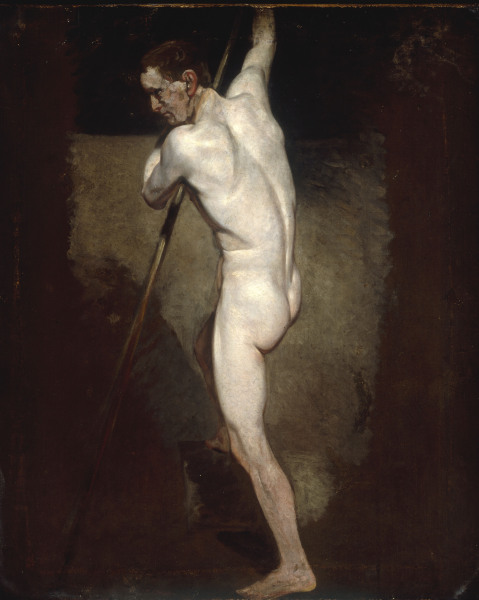 J.Constable, Male Nude, c.1808. a John Constable