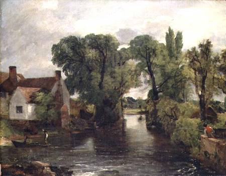 The Mill Stream a John Constable