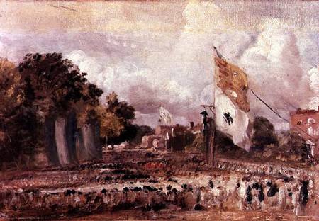 Waterloo Feast at East Bergholt a John Constable