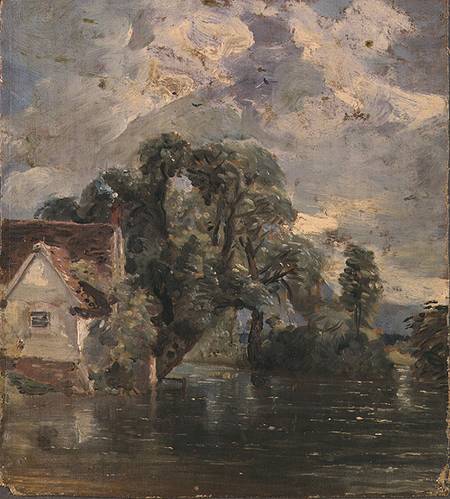 Willy Lot's Cottage, near Flatford Mill a John Constable