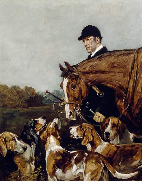 George Wateridge, Huntsman to the New Forest Buckhounds a John Emms