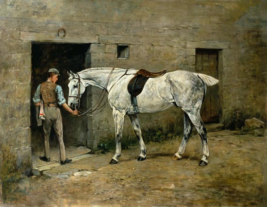 The Dapple Grey and Stable Lad a John Emms