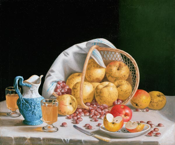 Still Life with Yellow Apples a John Francis