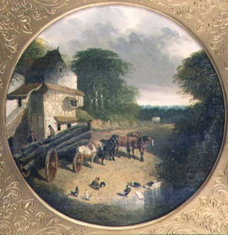 The Timber Wagon a John Frederick Herring Il Vecchio
