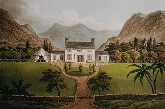 \\Bonaparte''s Mal-Maison at St. Helena\\\, 1821\\"" a John Hassell