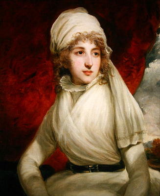 Mrs Richard Palmer (oil on canvas) a John Hoppner