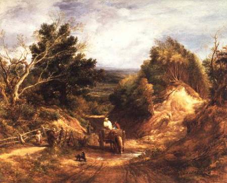 Crossing the Brook a John Linnell