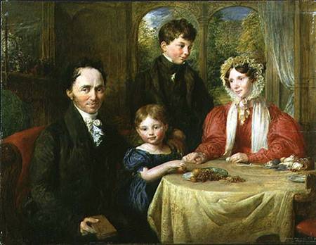 W.A. Garrett and Family a John Linnell