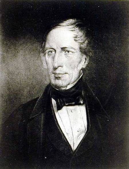 Portrait of Charles Sturt (1795-1869) at the age of 54 a John Michael Crossland