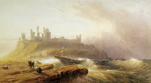 Dunstanburgh Castle, Northumberland a John Mogford