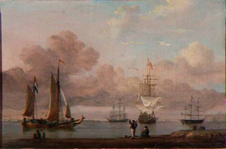 Shipping in a Calm (panel) a John of Hull Ward