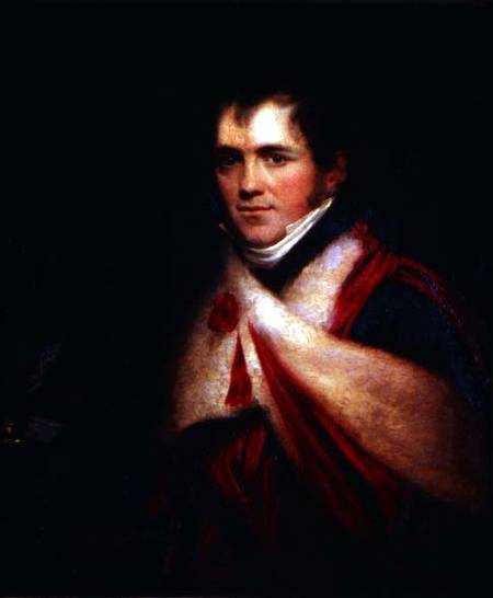 Portrait of Rev. Edward Daniel Clarke, traveller antiquary and mineralogist a John Opie