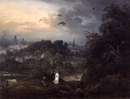 View of Shrewsbury from the North a John Pearson