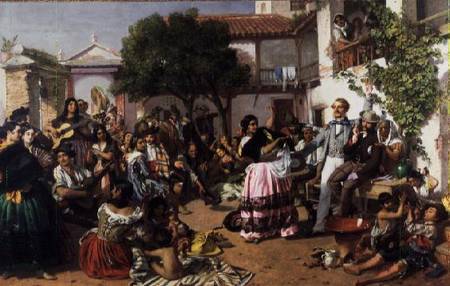 Life Among the Gypsies, Seville a John Phillip