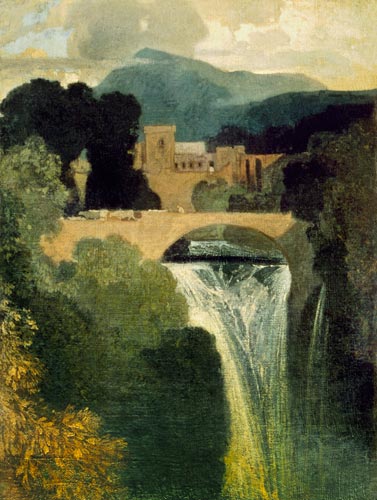 The Waterfall a John Sell Cotman