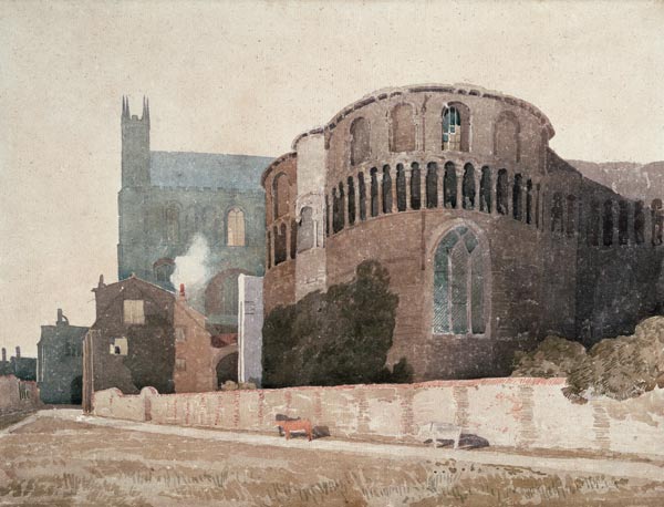 St. Luke's Chapel, Norwich Cathedral a John Sell Cotman