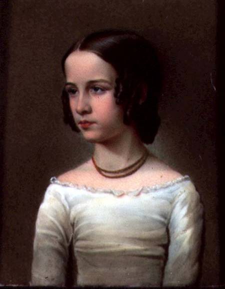 Miniature of Sarah Simpson aged 12 a John Simpson