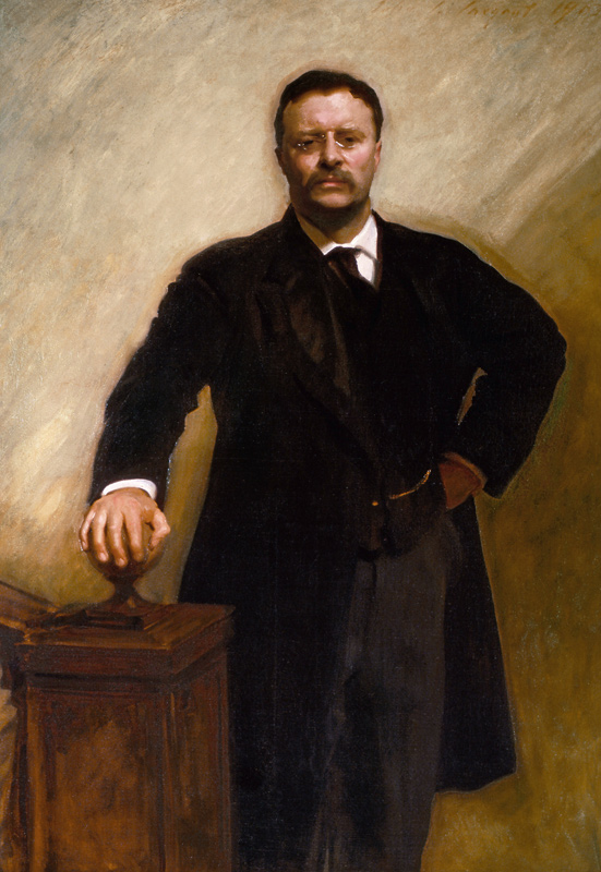 Portrait of Theodore Roosevelt a John Singer Sargent