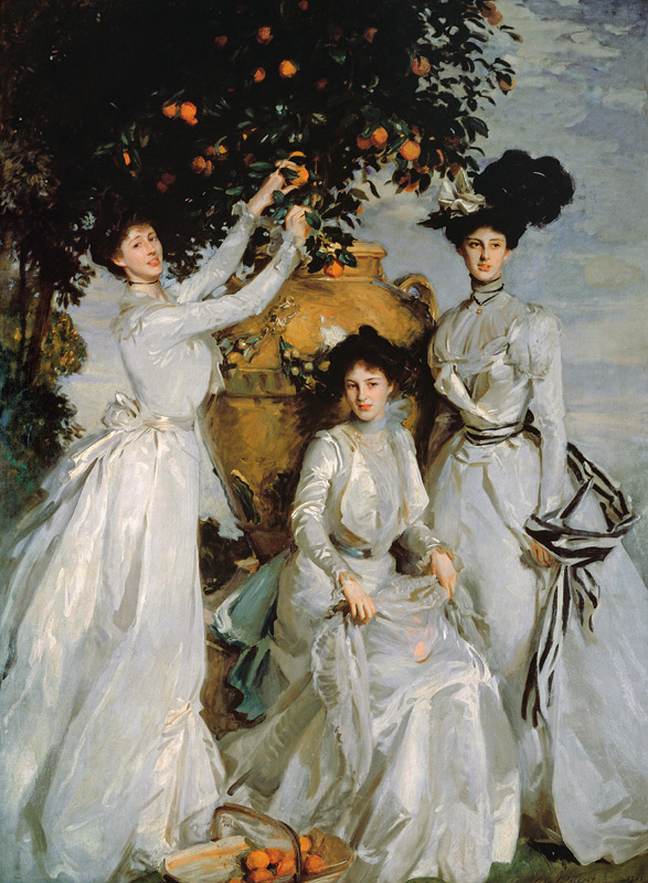 The Acheson Sisters a John Singer Sargent