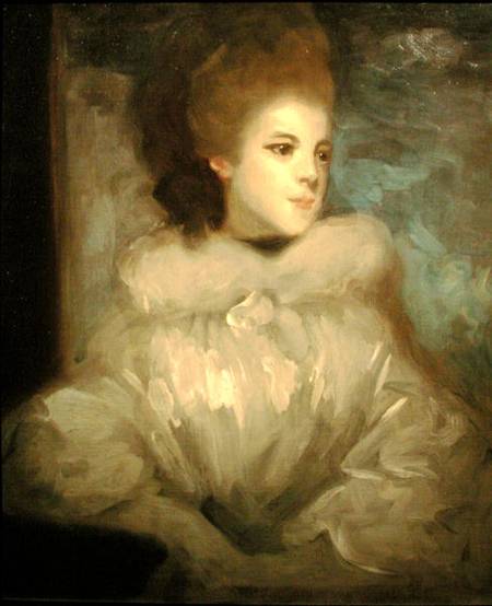 Mrs Francis Abington (1737-1815), after Joshua Reynolds (1723-92) a John Singer Sargent