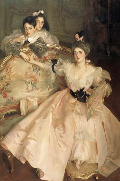Mrs. Carl Meyer, later Lady Meyer, and her two Children a John Singer Sargent