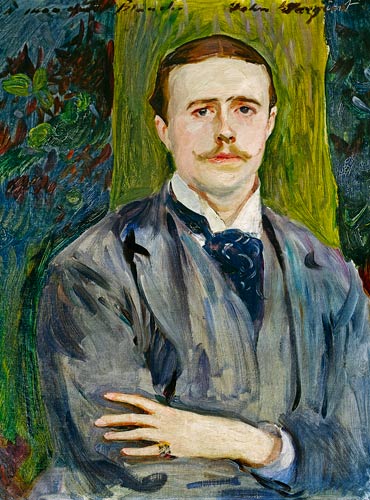 Portrait of Jacques-Emile Blanche (1861-1942) a John Singer Sargent