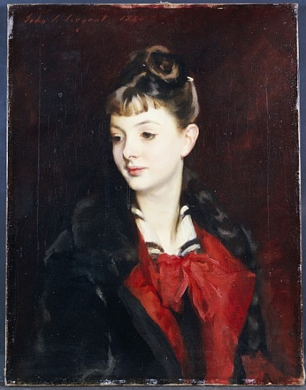 Portrait of Mademoiselle Suzanne Poirson a John Singer Sargent