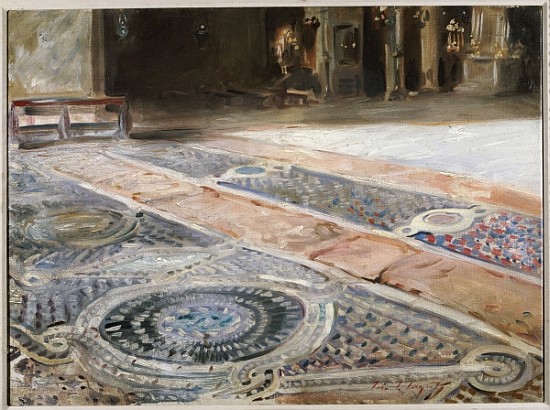 Venetian Interior a John Singer Sargent