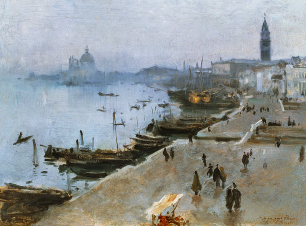 Venice in Grey Weather a John Singer Sargent