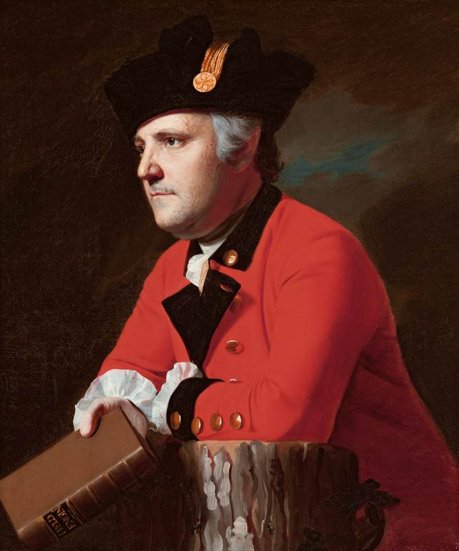 Captain John Montresor (1736-99) a John Singleton Copley
