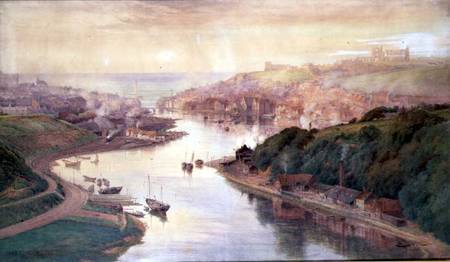 Whitby from Larpool a John Sowden