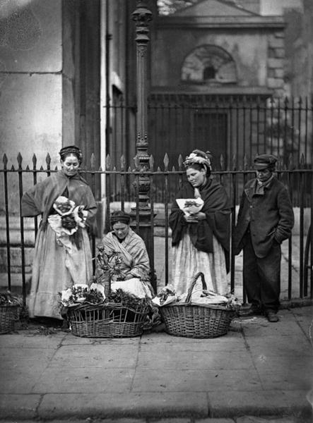 Covent Garden Flower Women, from ''Street Life in London'', 1877-78 (woodburytype)  a John Thomson