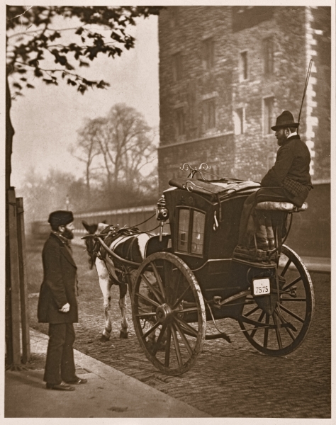London Cabmen, from ''Street Life in London'', 1877-78 (woodburytype)  a John Thomson