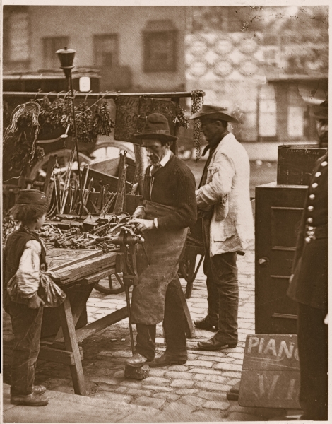 The Street Locksmith, from ''Street Life in London'', 1877-78 (woodburytype)  a John Thomson