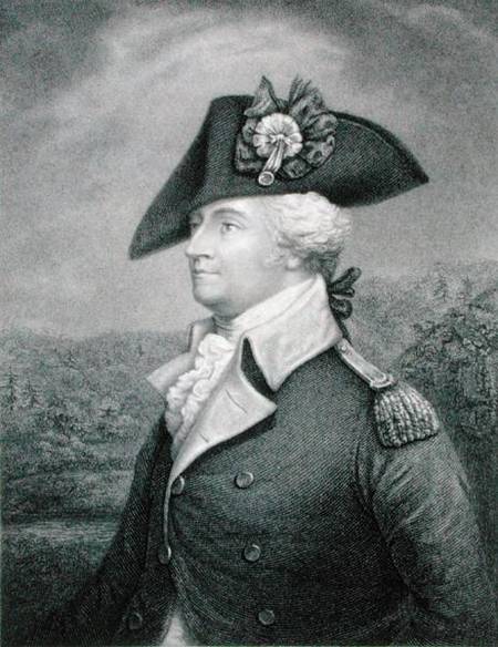 Brigadier General Anthony Wayne (1745-96) engraved by John Francis Eugene Prud'Homme (1800-92) after a John Trumbull