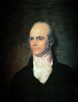 Aaron Burr (1756-1836) Vice President of the USA, c.1802 (oil on canvas) a John Vanderlyn
