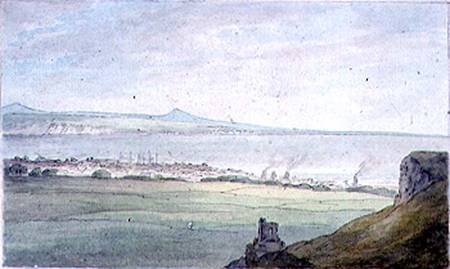 Leith, with Kirkaldy on the coast of Fifeshire a John White Abbott