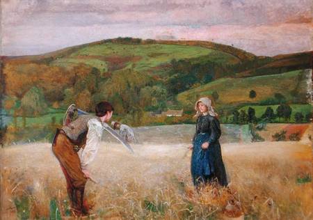 A Field of Barley a John William North