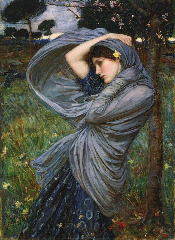 Boreas. a John William Waterhouse