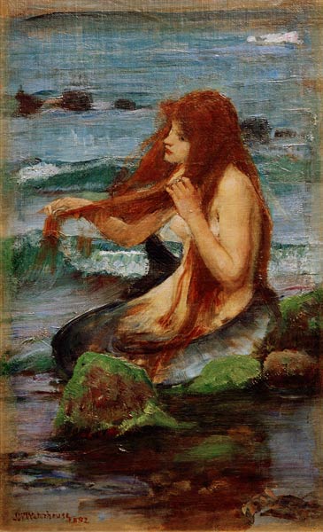 J.W.Waterhouse, A Mermaid, 1892 a John William Waterhouse