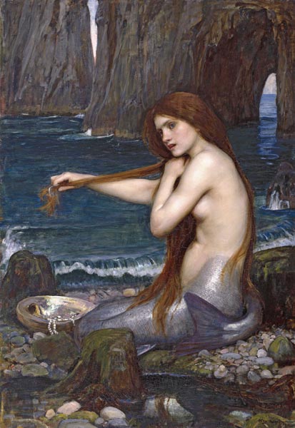 A Mermaid a John William Waterhouse