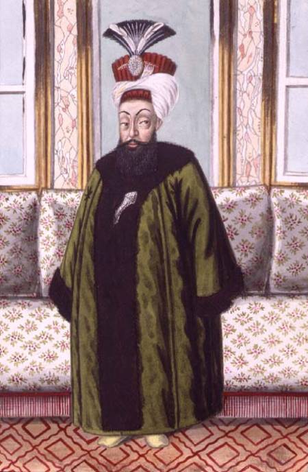 Abdul Hamid I (1725-89) Sultan 1774-89, from 'A Series of Portraits of the Emperors of Turkey' a John Young