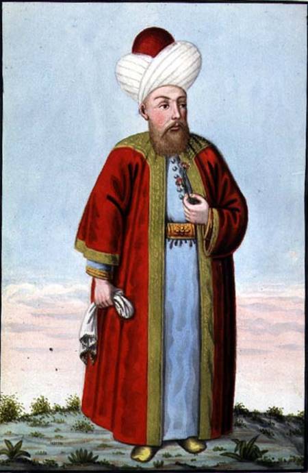 Amurath (Murad) II (1404-51) Sultan 1421-51, from 'A Series of Portraits of the Emperors of Turkey' a John Young