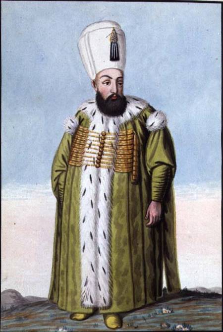 Amurath (Murad) III (1546-95) Sultan 1574-95, from 'A Series of Portraits of the Emperors of Turkey' a John Young