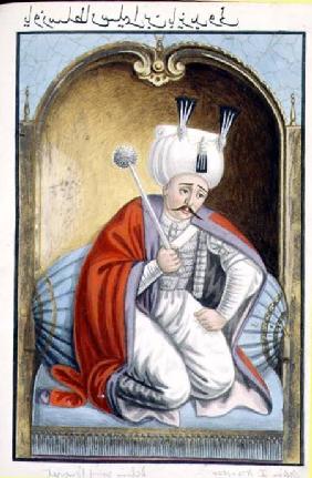 Selim I (1466-1520) called 'Yavuz', the Grim, Sultan 1512-20, from 'A Series of Portraits of the Emp